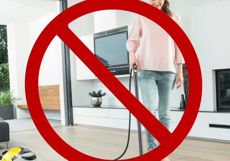 Steam Cleaners... Stop Using Them On Your Wood Floors!